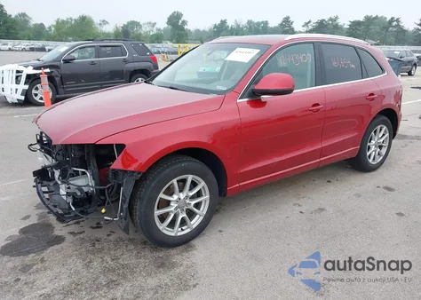 2010 Audi Q5 3.2 Premium from USA, damaged, VIN WA1LKAFP2AA052494